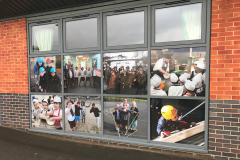 Kingsland Primary window graphics